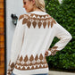 Round Neck Long Sleeve Sweater