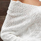 V-Neck Slit Knit Top