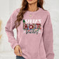 SANTA'S FAVORITE TEACHER Graphic Sweatshirt