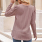 Round Neck Puff Sleeve Blouse