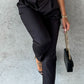 High Waist Wide Waistband Pants