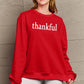 Simply Love Full Size THANKFUL Graphic Sweatshirt