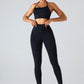 High Waist Wide Waistband Active Leggings