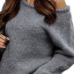 One Shoulder Long Sleeve Sweater