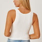 Square Neck Wide Strap Tank