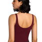 Scoop Neck Wide Strap Active Tank