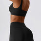 Square Neck Cropped Sports Tank Top