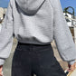 Drawstring Pocketed Raglan Sleeve Hoodie