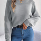 Round Neck Long Sleeve Sweater