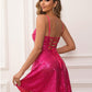 Sequin Tie Back Cami Dress