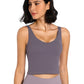 Scoop Neck Wide Strap Active Tank