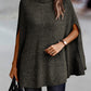 Turtleneck Dolman Sleeve Poncho