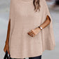 Turtleneck Dolman Sleeve Poncho