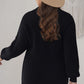 Plus Size Collared Neck Long Sleeve Sweater