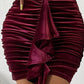 Ruched Mini Skirt