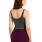 Scoop Neck Wide Strap Active Tank