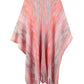 Heathered Fringe Hem Poncho