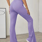 High Waist Flare Leg Pants