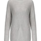 Round Neck Drop Shoulder Sweater