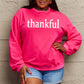 Simply Love Full Size THANKFUL Graphic Sweatshirt