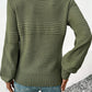 Round Neck Long Sleeve Sweater