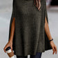 Turtleneck Dolman Sleeve Poncho