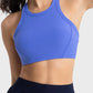 Wide Strap Cropped Sport Tank