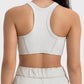 Wide Strap Cropped Sport Tank