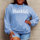 Simply Love Full Size THANKFUL Graphic Sweatshirt