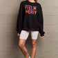 Simply Love Full Size Graphic Round Neck Sweatshirt