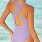 Crisscross Back One-Piece Swimsuit