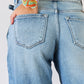 Kancan High Waist Wide Leg Jeans